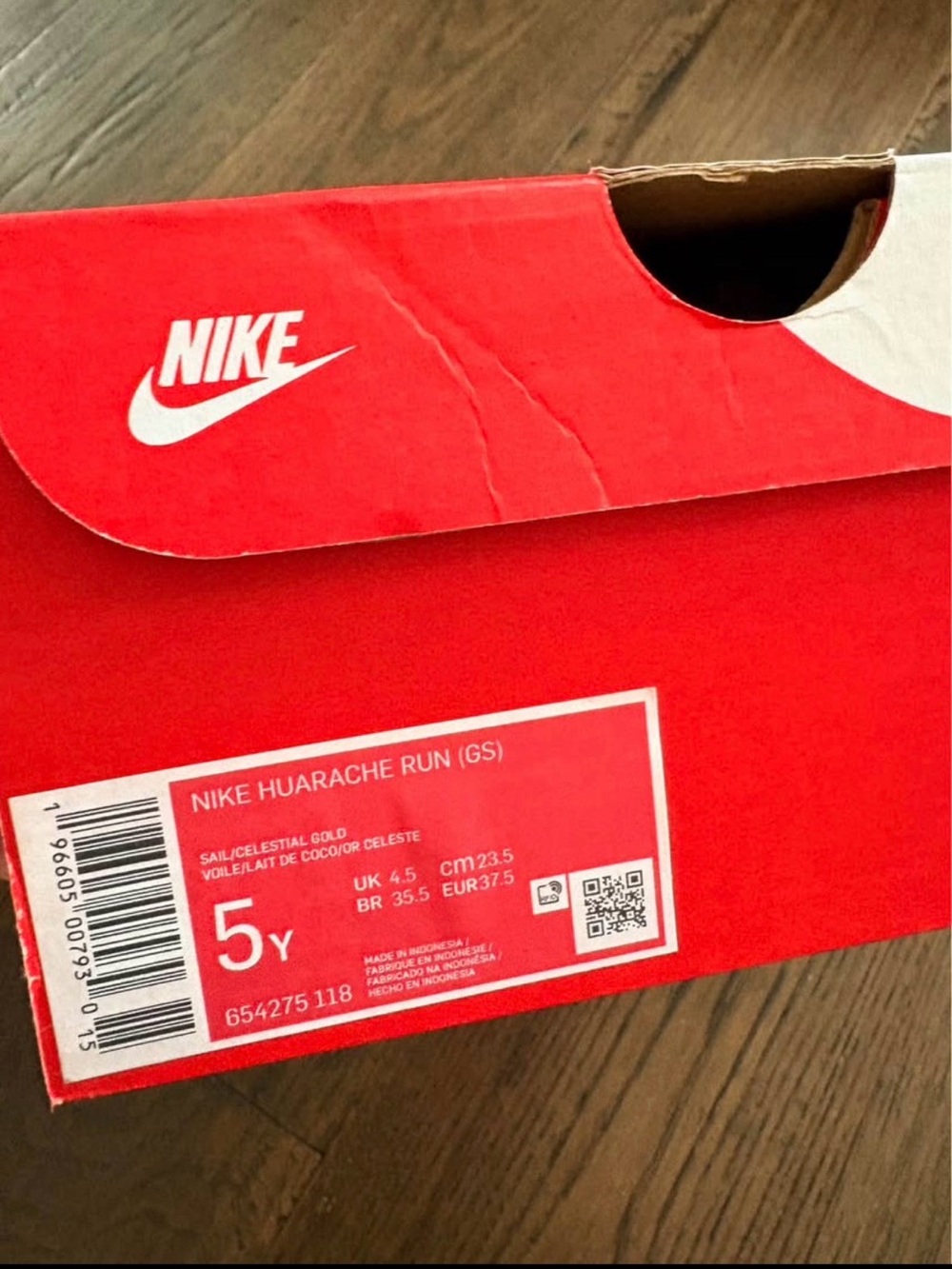 Nike Huarache Run GS - Picture 3 of 4